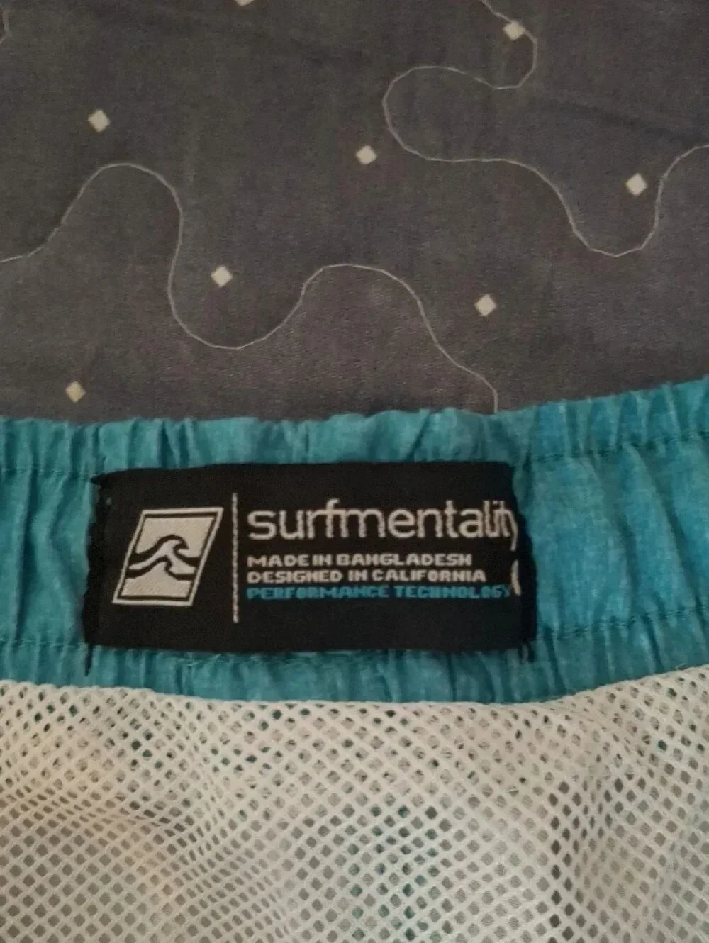 Surfmentality  Men's Teal Swim Shorts size XL